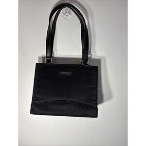 Vintage Kate Spade Sam Nylon Tote Shoulder Black Bag